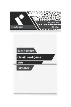 Rebel Koszulki Classic Card Game White 63,5 x 88 mm 100 szt.