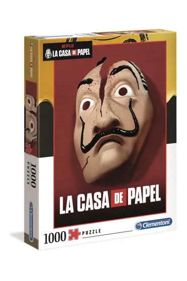 Puzzle 1000 el. Netflix. La Casa de Papel Clementoni