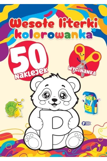 Weso�e literki. Kolorowanka