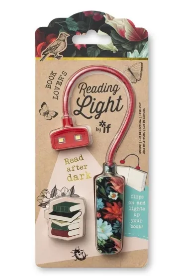 If Lampka do czytania Ciemne kwiaty Book lover's