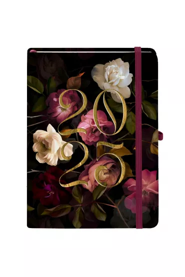 Kalendarz 2025 A5 Botanical Kwiatowa Harmonia DNS