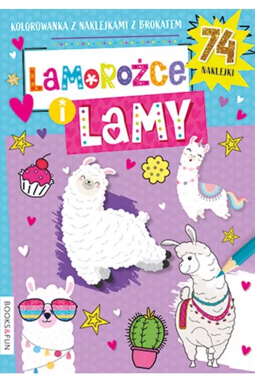 Lamoro�ce i lamy. Kolorowanka