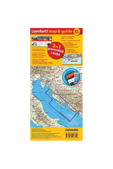 Chorwacja map&guide XL cz�� po�udniowa PL laminat 2023