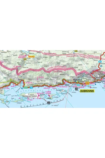 Chorwacja map&guide XL cz�� po�udniowa PL laminat 2023