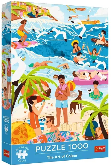 Puzzle 1000 el. W Wakacyjnym Ferworze Trefl