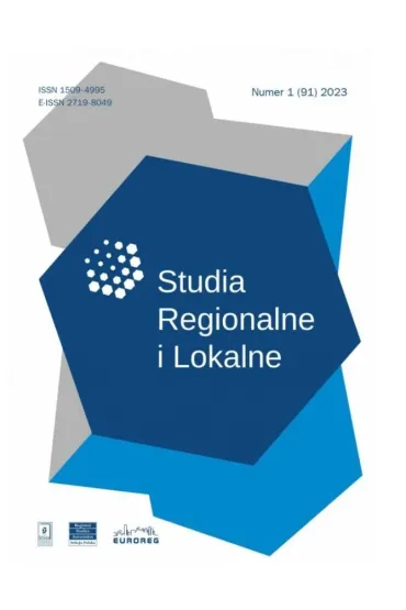 Studia Regionalne i Lokalne 1/2023