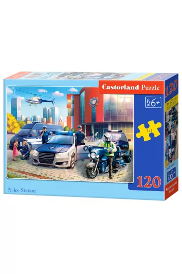 Puzzle 120 el. Police Station Castorland