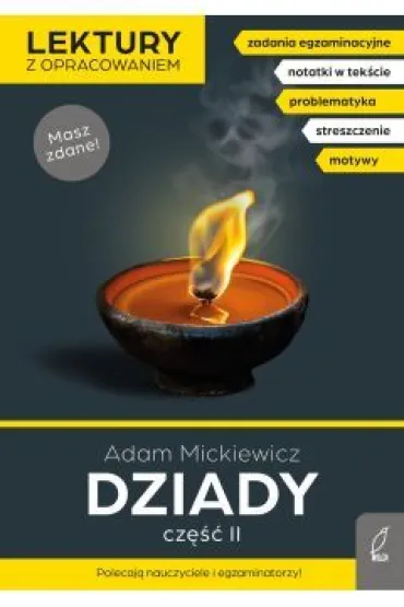 Dziady. Cz�� 2. Lektury z opracowaniem - Adam Mickiewicz, Joanna  Stabi�ska