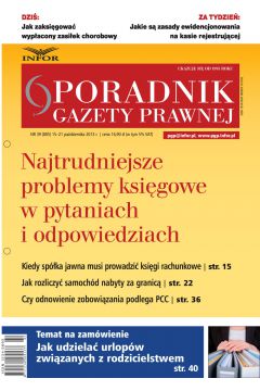 ePrasa Poradnik Gazety Prawnej 39/2013