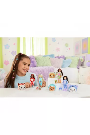 Barbie Color Reveal Chelsea Piesek-aba HRK29 Mattel
