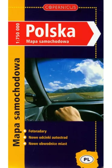 Polska mapa samochodowa