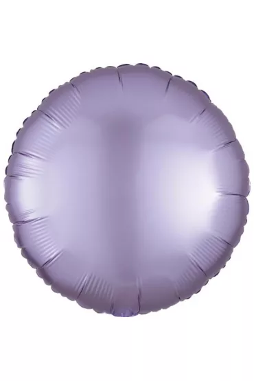 Amscan Balon foliowy Lustre Pastel lila okr�g�y 43cm