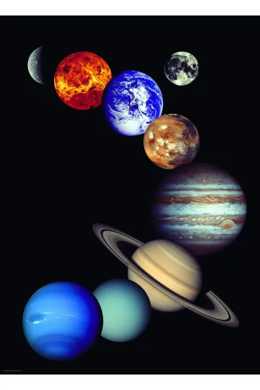 Puzzle 1000 el. Uk�ad s�oneczny NASA Eurographics