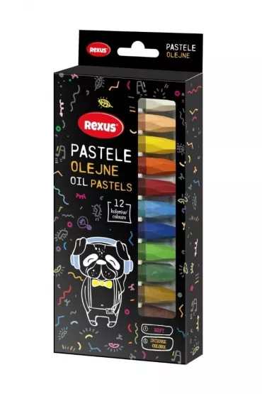 Beniamin Kredki pastelowe jumbo 12 kolor�w