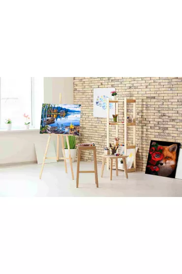 Twoje Hobby Malowanie po numerach - Wypoczynek nad jeziorem 40x50cm