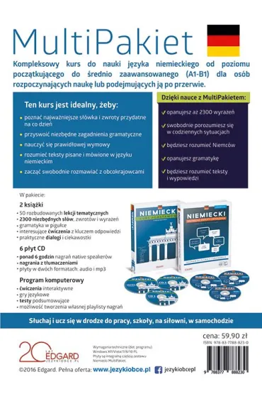 Niemiecki MultiPakiet. Kompletny kurs dla pocz�tkuj�cych