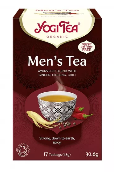 Yogi Tea Herbatka dla mczyzn (mens tea) 17 x 1.8 g Bio