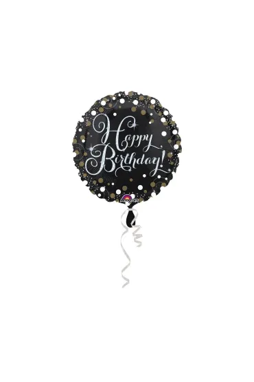Amscan Balon foliowy Sparkling Happy Birthday 46cm