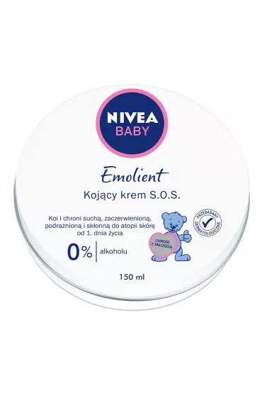 Nivea Koj�cy krem S.O.S dla dzieci Baby Emolient 150 ml