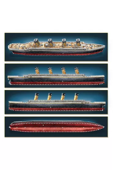Wrebbit 3D Puzzle 400 el. Titanic Wrebbit Puzzles