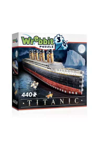 Wrebbit 3D Puzzle 400 el. Titanic Wrebbit Puzzles