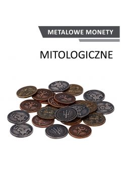 Drawlab Entertainment Metalowe monety. Mitologiczne (zestaw 24 monet)