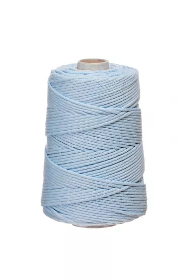 Dalprint Sznurek bawe�niany pastelowy b��kit 3mm x 100m 100 m