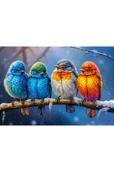 Puzzle 1500 el. Together Warmer Castorland