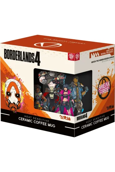 Kubek ceramiczny Kubek termoaktywny Borderlands 4 Vault Keeper Glit