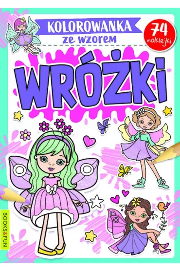 Wr�ki. Kolorowanka ze wzorem