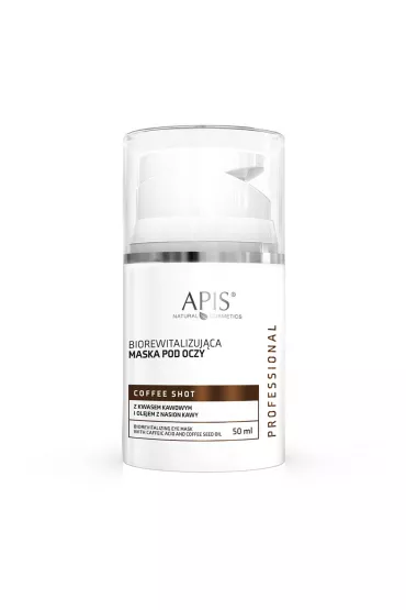 Apis Coffee Shot biorewitalizujca maska pod oczy 50 ml
