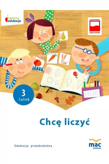 Owocna edukacja. Chc liczy. Trzylatek - Beata Szurowska