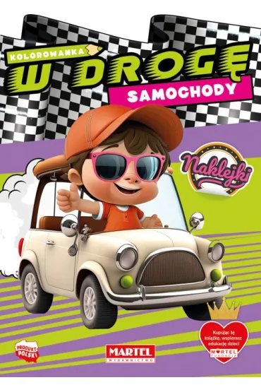 Kolorowanka W drog Samochody