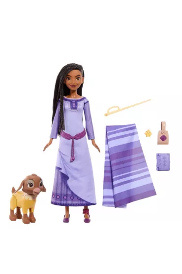 Disney Wish. Asha z Rosas HPX25 Mattel