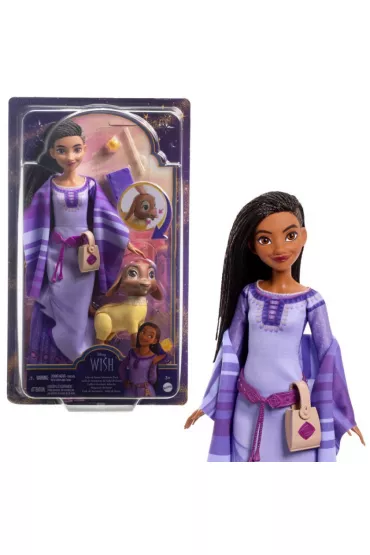 Disney Wish. Asha z Rosas HPX25 Mattel