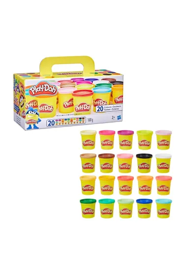 Play-Doh Ciastolina tuby 20-pak supercolor Hasbro