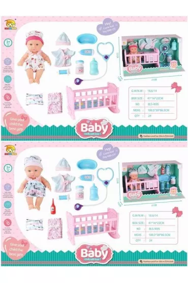Zestaw Lalka BLS-W95 mix Maksik