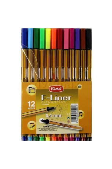 Toma Cienkopisy F-Liner 0.4mm