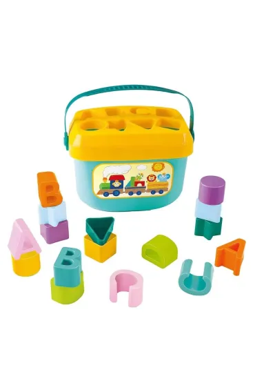 Wiaderko z zabawkami do wk�adania Baby Mix