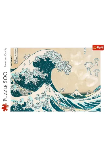 Puzzle 500 el. Wielka kocia fala Trefl