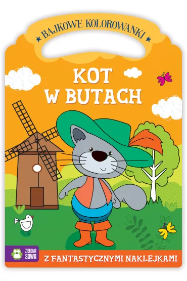 Bajkowe kolorowanki. Kot w butach - Agnieszka Matz