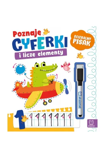 Poznaj� cyferki i licz� elementy. �cieralny pisak - Agnieszka Bator