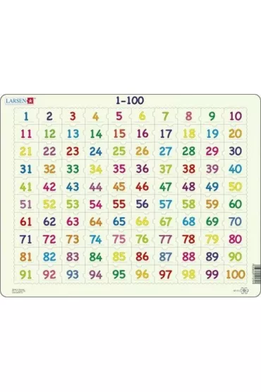 Puzzle Uk�adanka Liczymy do 100 Maxi Larsen
