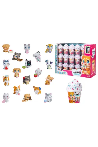 Figurka Kawaii Pups piesek 1szt.mix