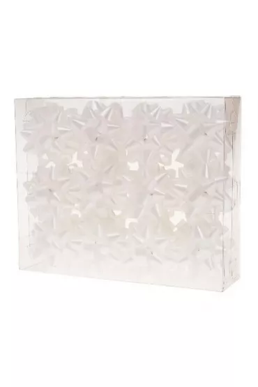 Rozette Rozetka �rednia matowa bia�a 8cm 36 szt.