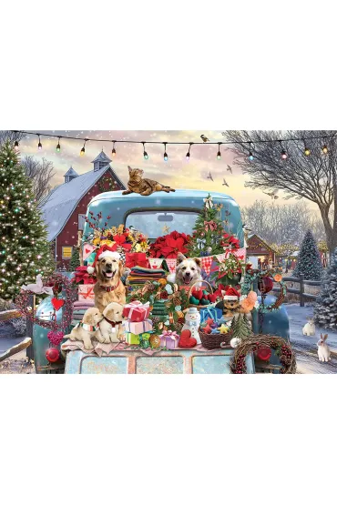 Puzzle 500 Zimowa przeja�d�ka 113769 Cobble Hill