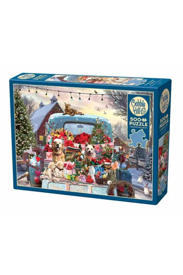 Puzzle 500 Zimowa przeja�d�ka 113769 Cobble Hill