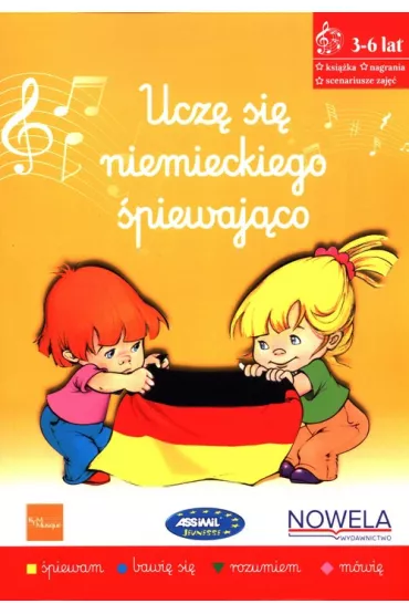 Audiobook Ucz� si� niemieckiego �piewaj�co ksi��ka z piosenkami 3-6 + online audio CD - Danuta Kin, Jolanta Kami�ska