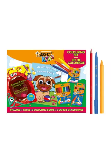 BIC Kids Igloo Kit Zestaw kreatywny w pudeku 12+12+12 szt.