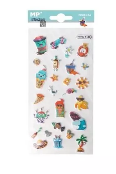 Mp Main Paper Naklejki 3D pla�a